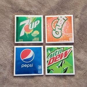 Soda Coasters